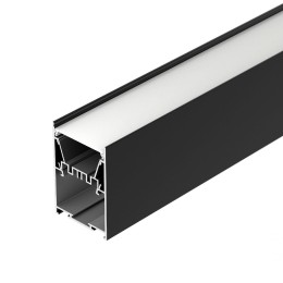 Алюминиевый профиль Arlight LINE-5075-HONEYCOMB-2000 BLACK 044874