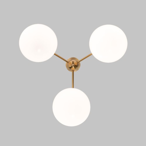 Люстра на штанге Eurosvet Marbella 60147/3 латунь a063853