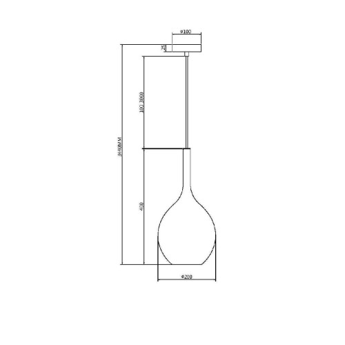 Подвесной светильник Maytoni Duality MOD271PL-01B2
