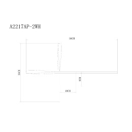 Настенный светильник Arte Lamp Acrux A2217AP-2WH