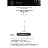 Подвесной светодиодный светильник Aployt Danuta APL.035.16.25