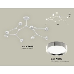 Люстра на штанге Ambrella Light Traditional (C9059, N8118) XB9059151