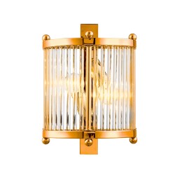 Настенный светильник Crystal Lux Tadeo TADEO AP2 GOLD/TRANSPARENTE