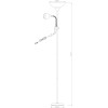 Торшер Arte Lamp Duetto A9569PN-2SI