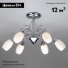 Потолочная люстра Eurosvet 22080/6 хром