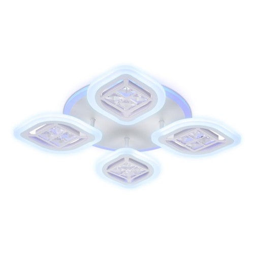 Потолочная светодиодная люстра Ambrella Light Acrylica Ice FA280