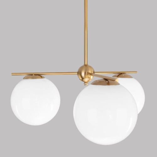 Люстра на штанге Eurosvet Marbella 60147/3 латунь a063853