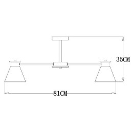 Люстра на штанге Arte Lamp Tyler A1031PL-8WH