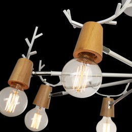 Люстра на штанге Loft IT Sven 10024/8 White