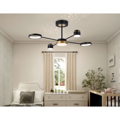 Люстра на штанге Ambrella Light Comfort LineTech FL51632