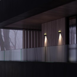 Ландшафтный настенный светильник Novotech Calle 358566