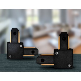 Коннектор угловой однофазный Ambrella Light Track System GL7071