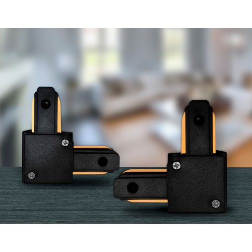 Коннектор угловой однофазный Ambrella Light Track System GL7071