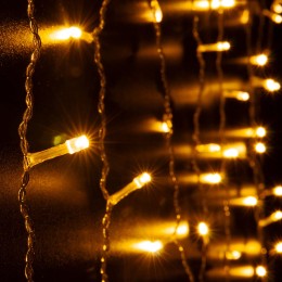 Гирлянда занавес Eurosvet 200-001 теплый белый 1,5*1м IP20