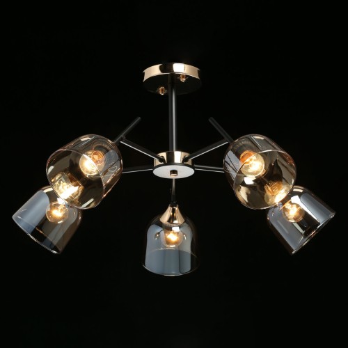 Люстра на штанге De Markt City Альфа 324017005