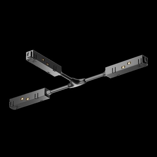 T-образный коннектор питания для магнитного шинопровода Maytoni Technical Magnetic track system Gravity TRA004CWT-22B