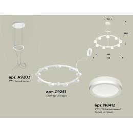 Подвесная люстра Ambrella Light Traditional (A9203, C9241, N8412) XR92031900