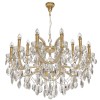 Подвесная люстра Crystal Lux Hollywood SP12+6 Gold