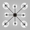 Люстра на штанге Eurosvet Notturno 60162/8 черный Smart a065663