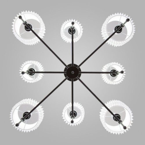 Люстра на штанге Eurosvet Notturno 60162/8 черный Smart a065663