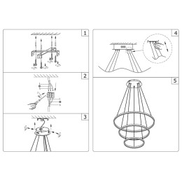 Подвесной светильник Kink Light ТОР 08223,01A(4000K)
