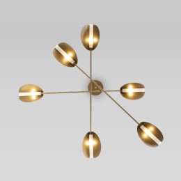 Потолочная люстра Eurosvet Grazia 70148/6 золото Smart a062038