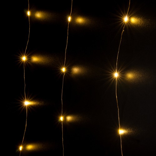 Гирлянда занавес Eurosvet 200-004 теплый белый 2*3м IP20