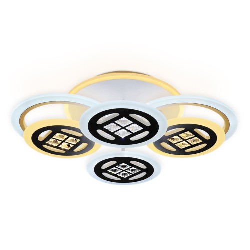 Потолочная светодиодная люстра Ambrella Light Acrylica Ice FA2951