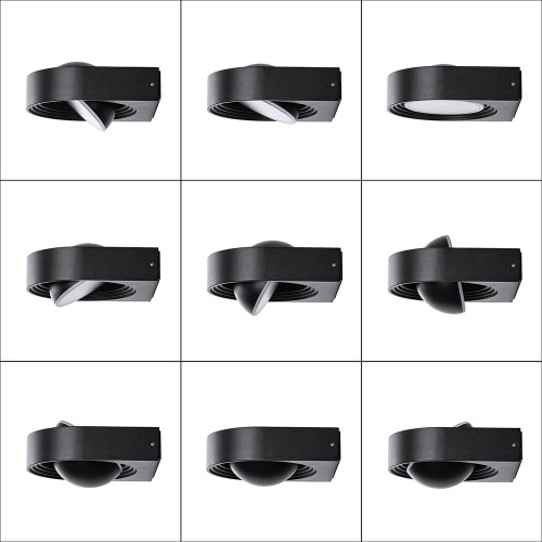 Архитектурный светильник Arte Lamp San Francisco A1831AL-1BK