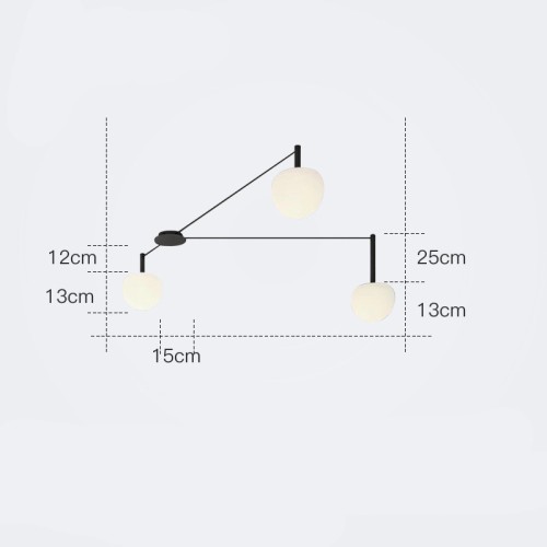 Потолочная люстра ImperiumLoft Rangel 213693-26
