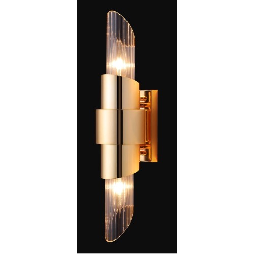 Бра Crystal Lux Justo AP2 Gold