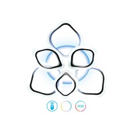 Потолочная светодиодная люстра Ambrella Light Acrylica Original FA515