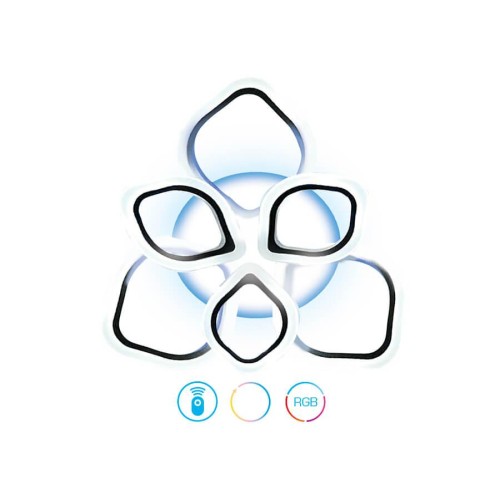 Потолочная светодиодная люстра Ambrella Light Acrylica Original FA515