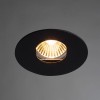 Встраиваемый светильник Arte Lamp Accento A3219PL-1BK