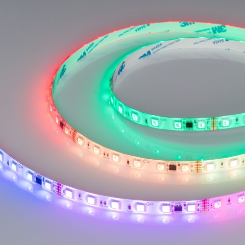 Светодиодная герметичная лента Arlight DMX-SE-B60-10mm 24V RGB-PX6 (14 W/m, IP65, 5060, 5m) 039607