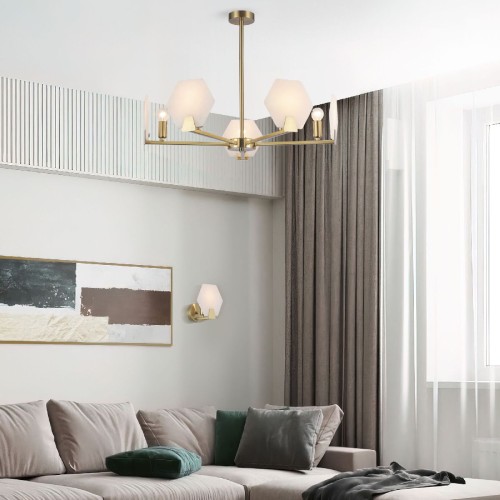 Бра Eurosvet Marble 60158/1 латунь a065048