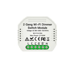 Диммер для двух зон Aployt Magnetic track 220 APL.0195.01.02