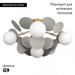 Потолочная люстра Loft IT Matisse 10008/6C Grey