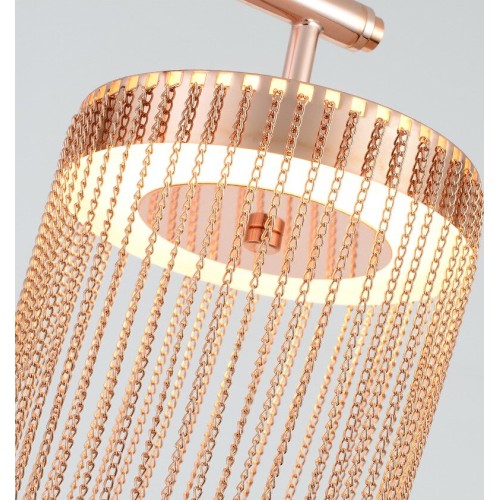 Люстра на штанге Delight Collection Otero 8608P copper