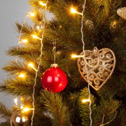 Гирлянда занавес Eurosvet 200-001 теплый белый 1,5*1м IP20