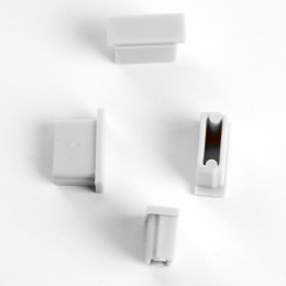 Заглушка без отверстия для профиля CAB251 (комплект 4шт) Feron LD376 48251