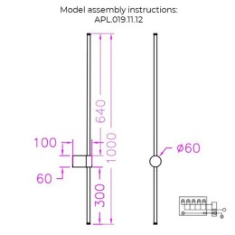 Настенный светильник Aployt Merian APL.019.11.12
