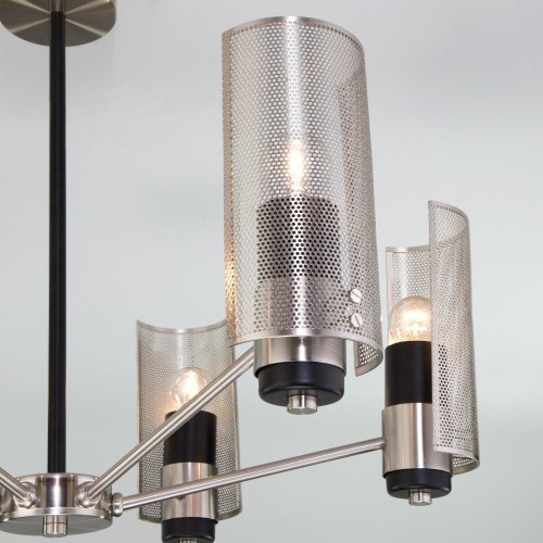 Люстра на штанге Eurosvet Grino 70139/6 никель