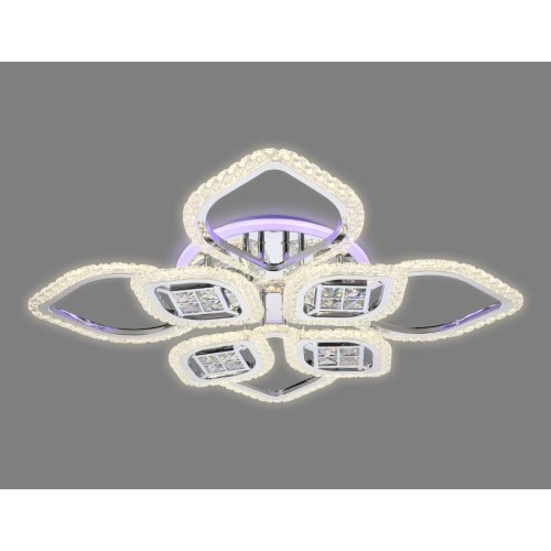 Потолочная светодиодная люстра Ambrella Light Acrylica Ice FA283