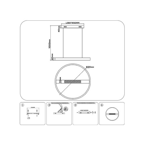 Подвесная люстра Ambrella Light Comfort LineTech FL51489