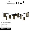 Потолочная люстра Loft IT Tribes 8120C-8