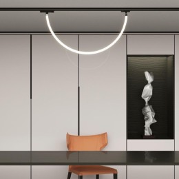 Трековый однофазный двухжильный адаптер для светильников 359128-359133 Novotech Ramo 359126