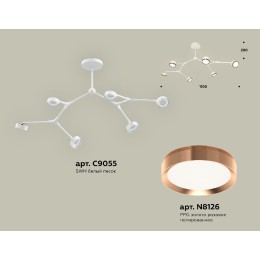 Люстра на штанге Ambrella Light Traditional (C9055, N8126) XB9055153