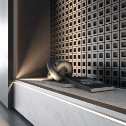 Алюминиевый профиль Arlight SL-MINI-SHELF-H8-2000 ANOD OLIVE GREY 038205