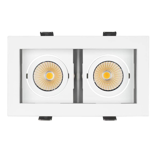 Встраиваемый светильник Arlight CL-KARDAN-S180x102-2x9W Warm 024127
